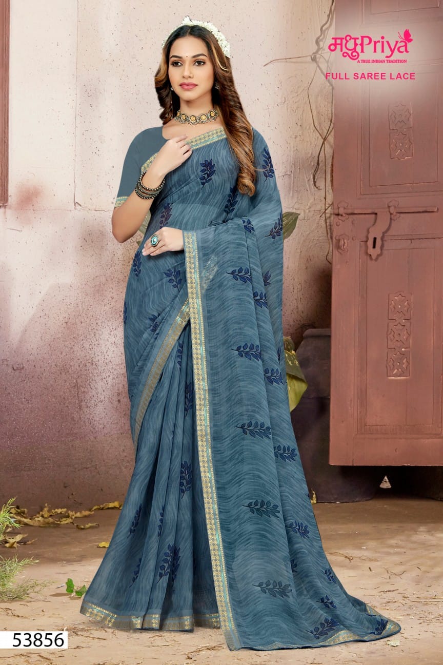 Arupa By Madhupriya 53851-53858 Daily Wear Sarees Catalog